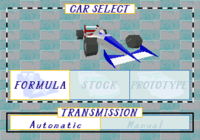 Virtua Racing Deluxe, Car Select.png