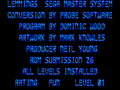 Lemmings SMS LevelSelect.png