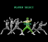 Mighty Morphin Power Rangers MD, Character Select 1P.png