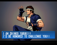 King of Fighters Dream Match 1999 DC, Shingo.png