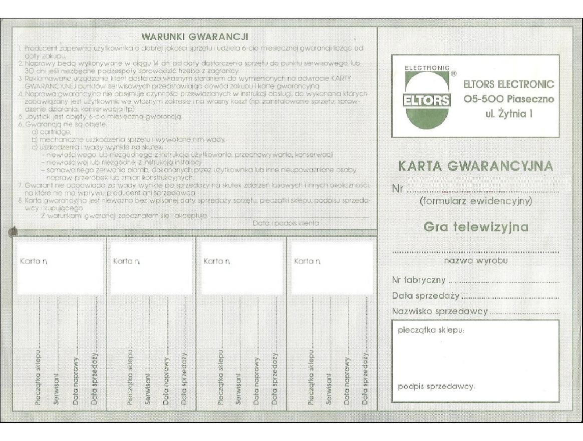 Eltors warranty card PL.pdf