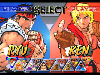 Street Fighter III 2nd Impact DC, Character Select.png