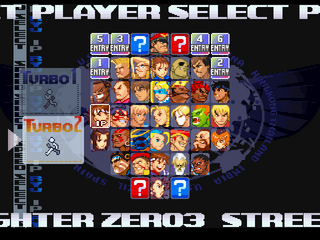Street Fighter Zero 3 DC, Speed Select.png