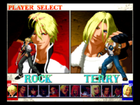 Garou Mark of the Wolves DC, Character Select.png