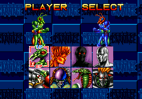 Cosmic Carnage 32X, Character Select.png