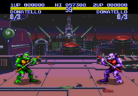 Teenage Mutant Ninja Turtles Tournament Fighters, Stages, Futuristic City Planet.png