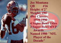 NFL's Greatest San Francisco vs Dallas, Joe Montana Profile.png