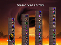 Mortal Kombat Trilogy Saturn, Choose Your Destiny.png