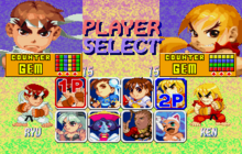 Super Puzzle Fighter II Turbo, Character Select.png