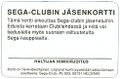 SegaClubi FIN Membership Card Back.jpg