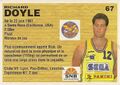 Panini Richard Doyle FR 1994 Basketball Official Card 67 Back.jpg