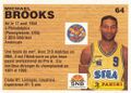 Panini Michael Brooks FR 1994 Basketball Official Card 64 Back.jpg
