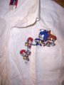 SegaofAmerica Sonic2 shirt front detail.png