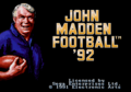 JohnMaddenFootball92 MDTitleScreen.png