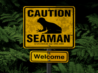 Seaman, Title Screen US.png