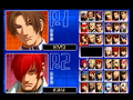 King of Fighters 2002 DC, Character Select.png
