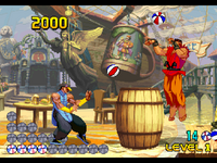 Street Fighter III 2nd Impact DC, Parrying Practice.png
