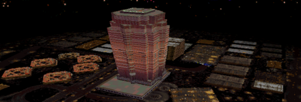 Die Hard Arcade Saturn, Skyscraper.png