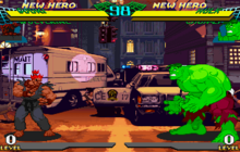 Marvel Super Heroes vs Street Fighter, Stages, Manhattan.png