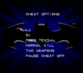 BatmanForever MD CheatOptions.png