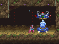 Mega Man X4, Dr. Light Capsule.png