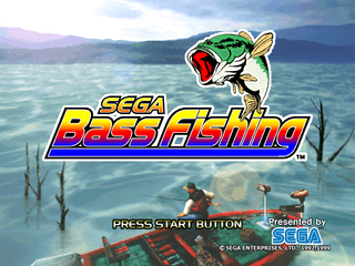 Sega Bass Fishing DC, Title Screen US.png