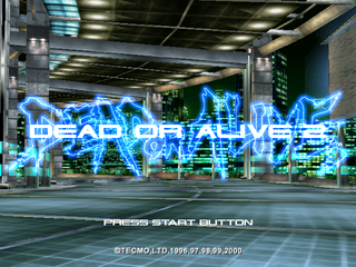 Dead or Alive 2 DC, Title Screen US.png