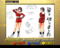 King of Fighters Dream Match 1999 DC, NGPC Link, Visual.png
