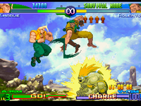 Street Fighter Alpha 3 DC, Survival Mode, 10 Battle.png